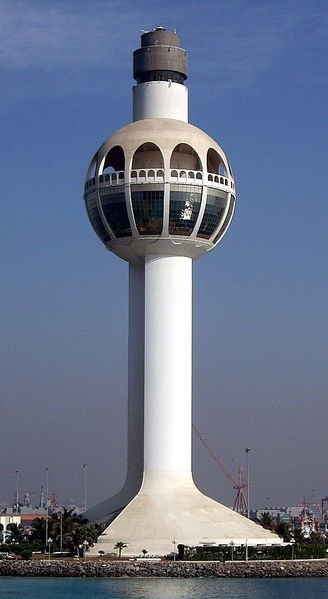 Photo:  The tallest lighthouses in the world. Jeddah Lighthouse, Saudi Arabia.